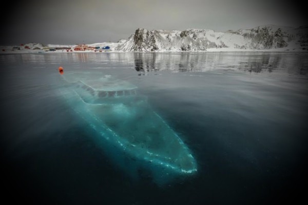 Затерянный корабль Шеклтона может лежать на дне Антарктиды в море Уэдделла
