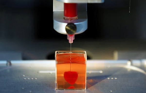 Израильские ученые напечатали  миниатюрное живое сердце на 3D-принтере