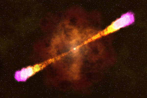 Астрономы выяснили, почему во время гамма-вспышек время течет назад