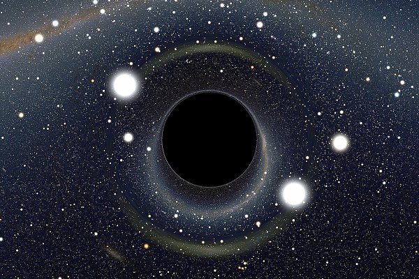 Большие черные дыры помогли вырасти маленьким