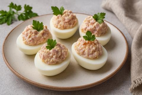 Кулинары отмечают, что фаршированные яйца с ветчиной и сыром остаются классикой праздничного стола