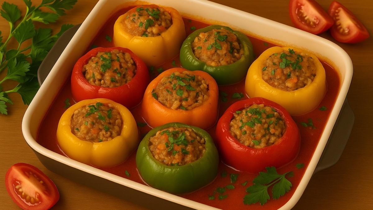 Фаршированные перцы Фаршированные перцы