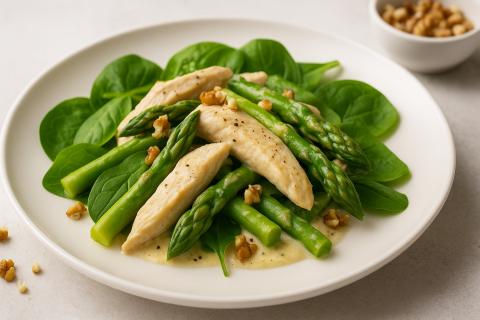 Кто сказал, что полезная еда не может быть вкусной? Этот салат доказывает обратное Кто сказал, что полезная еда не может быть вкусной? Этот салат доказывает обратное