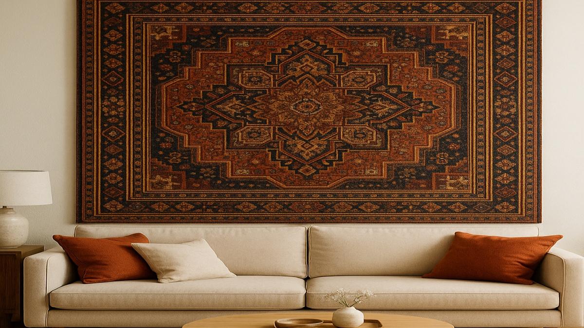 Стена с ковром