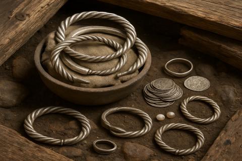 Клад Пиблза в Шотландии содержит уникальную бронзу — Национальные музеи