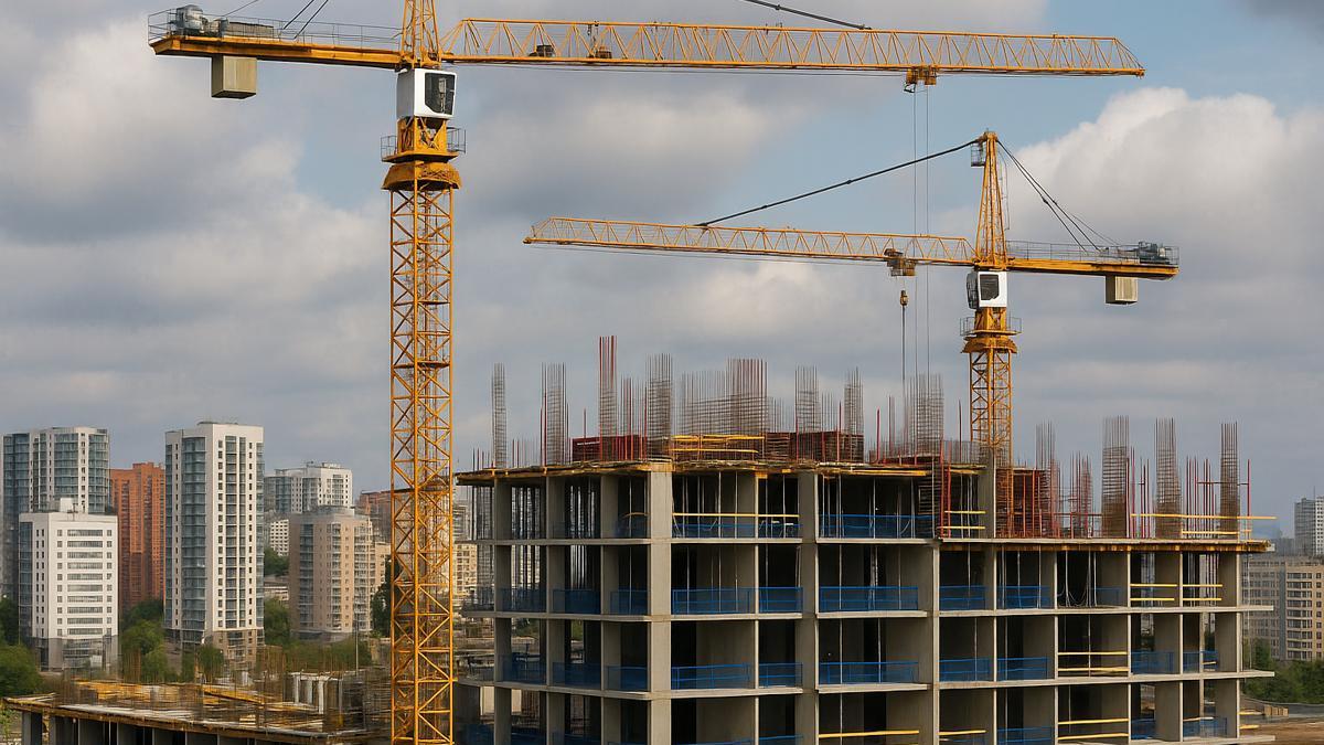 Строительный рост в городах России