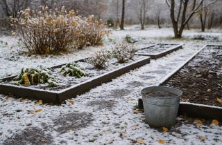Садоводы предупредили об опасности мокрого первого снега для сада — ОГОРОД