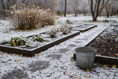 Садоводы предупредили об опасности мокрого первого снега для сада — ОГОРОД