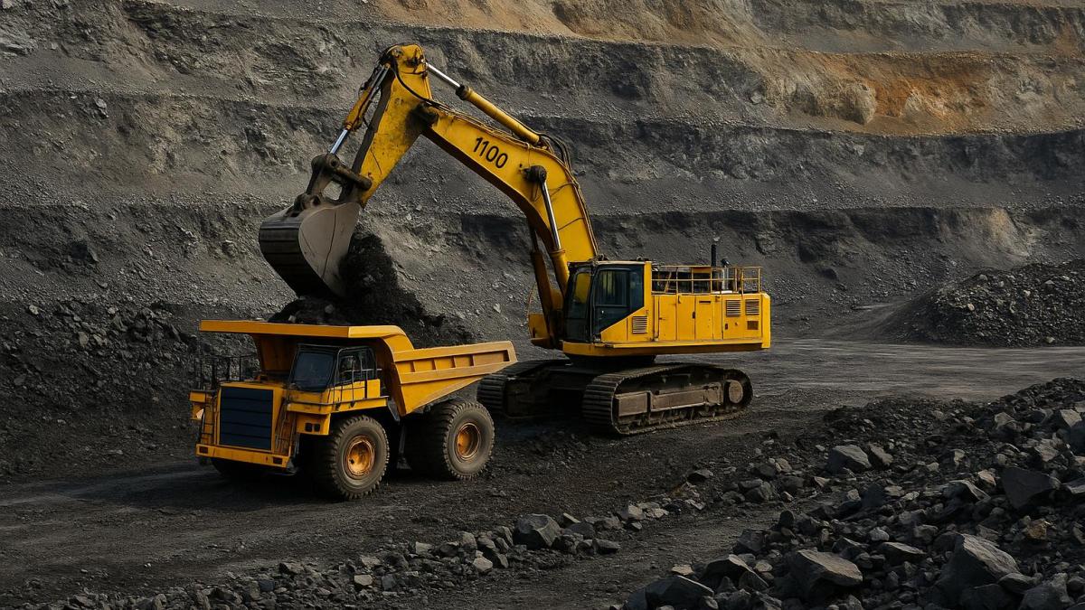 Загрузка БелАЗа