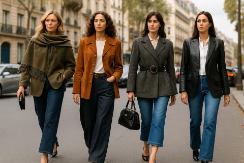 Стилисты: джинсы с высокой посадкой и укороченной длиной подходят невысоким женщинам