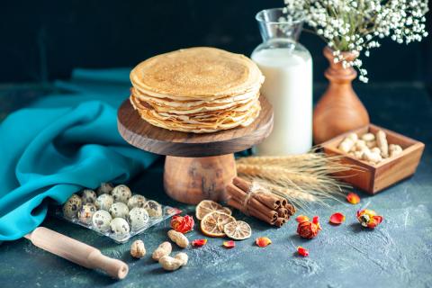 Ржаные блинчики с грибами — готовим весной и удивляем всех