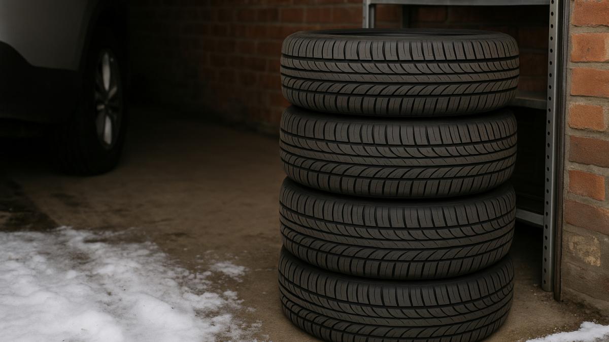 Хранение летних шин зимой