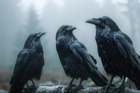 Вороны передают память о врагах новым поколениям — орнитолог Марцлуф