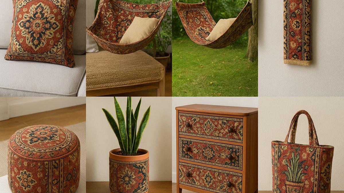 Старый ковер