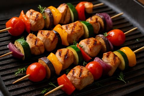 Шеф-повара: индейка с овощами на гриле остаётся классикой здоровой кухни