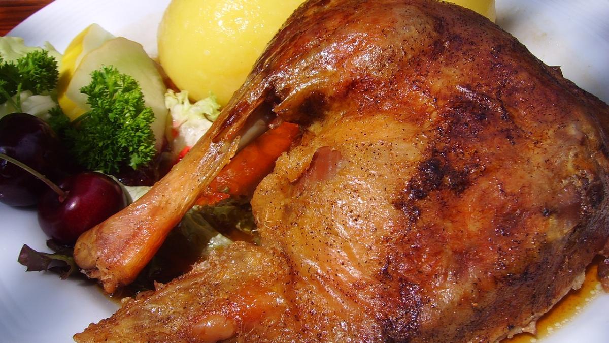 Запеченная курица