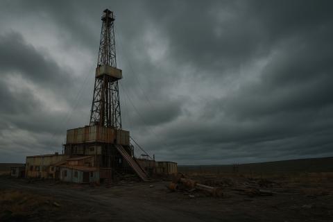 Советские учёные пробурили на Кольском полуострове  шахту глубиной 12 262 метра 