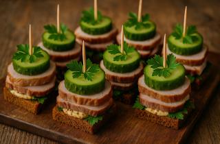 Забудьте про устрицы: именно эти канапе исчезают со стола первыми