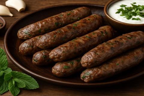 Домашние колбаски из оленины и мяты подходят для жарки, гриля и заморозки — рецепт августа