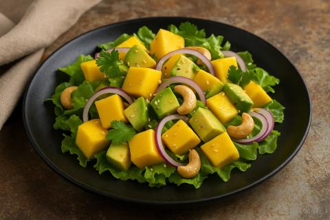 Как солнце на вкус: сочетание в салате, которое работает даже в самый пасмурный день Как солнце на вкус: сочетание в салате, которое работает даже в самый пасмурный день