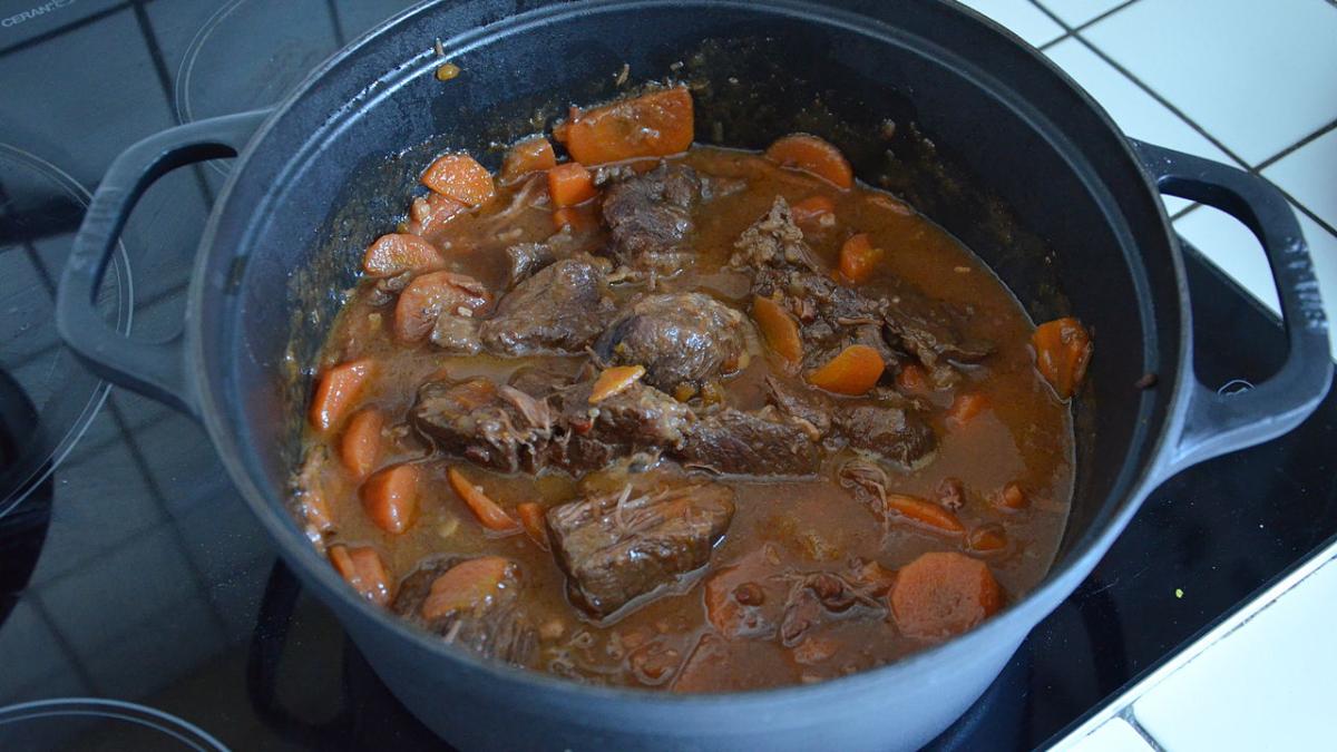 Тушёная говядина