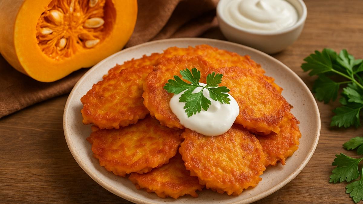 Драники из тыквы