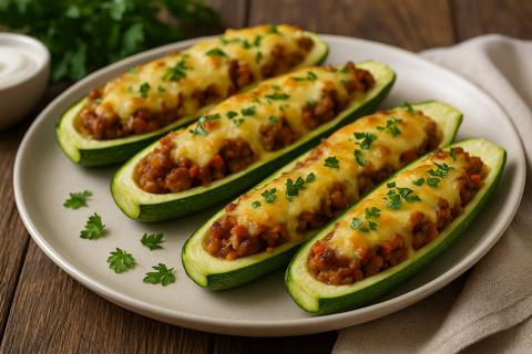 Диетолог: кабачки с мясной начинкой и сыром подходят для сбалансированного питания
