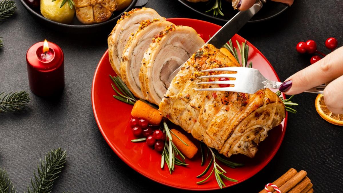 Мясной рулет