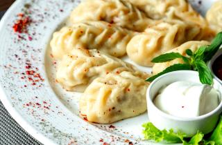 Тыква придала мантам мягкую сладость и дополнительную сочность — Едим Дома