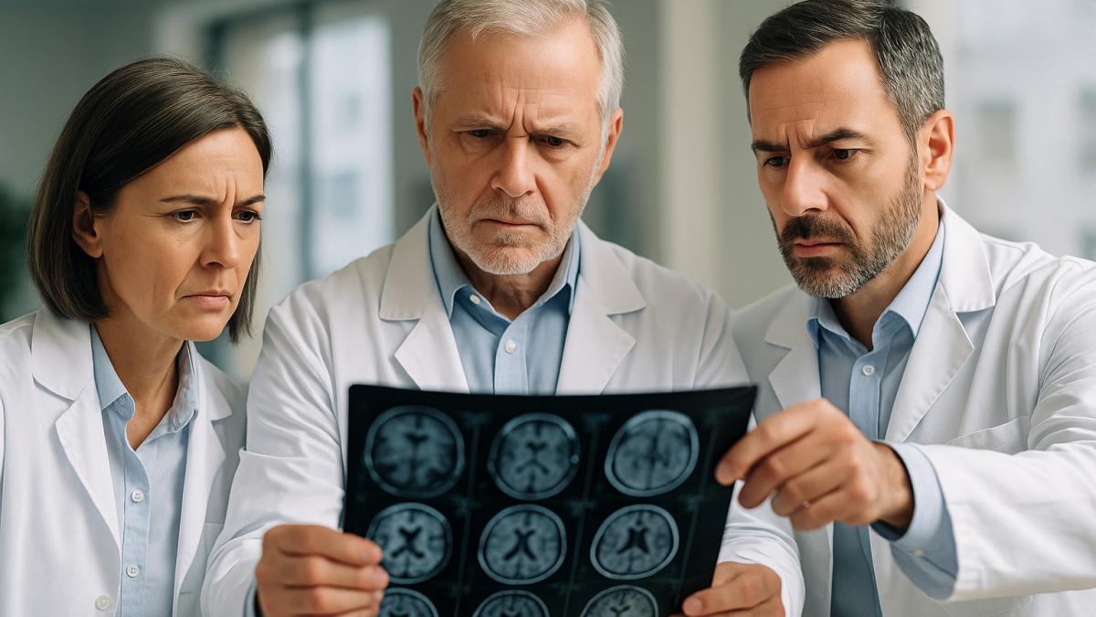 Врачи изучают МРТ