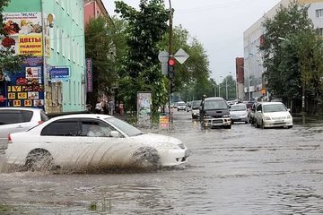 В Амурской области снова объявили штормовое предупреждение