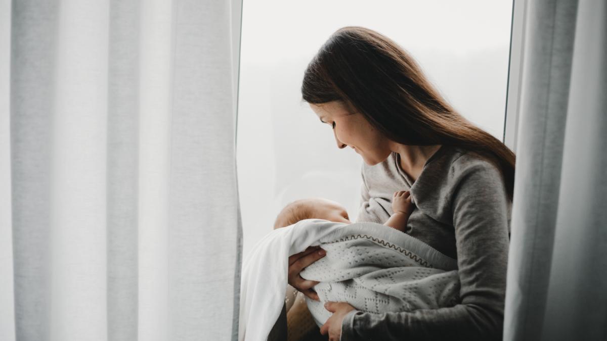 мама с малышом