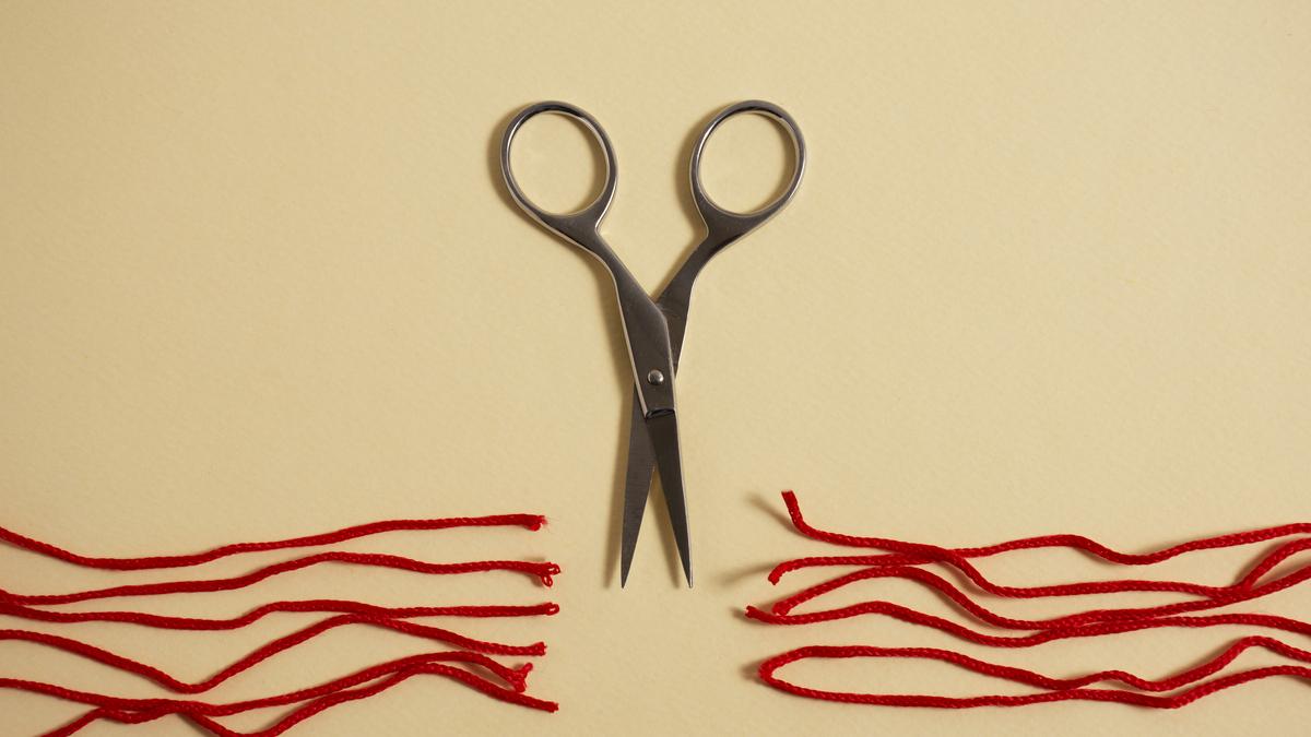 Ножницы и верёвки