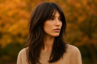 Мягкий блонд, бархатный брюнет, тёплая медь — все тренды зимнего цвета волос 2025/26