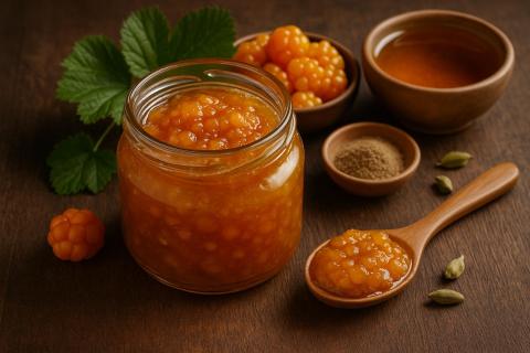 Гастроэнтузиасты: варенье с морошкой и кардамоном — альтернатива классическим заготовкам с сахаром