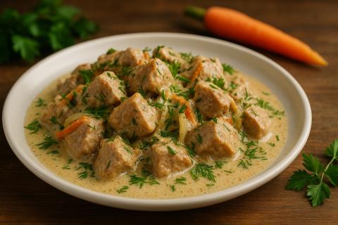 Фермер: качественная сметана делает вкус тушёного мяса мягче и богаче