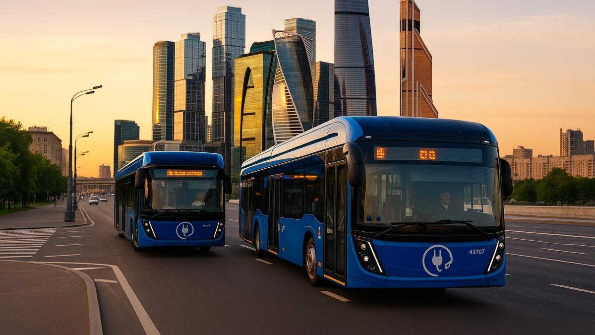 Электробусы в Москве Электробусы в Москве