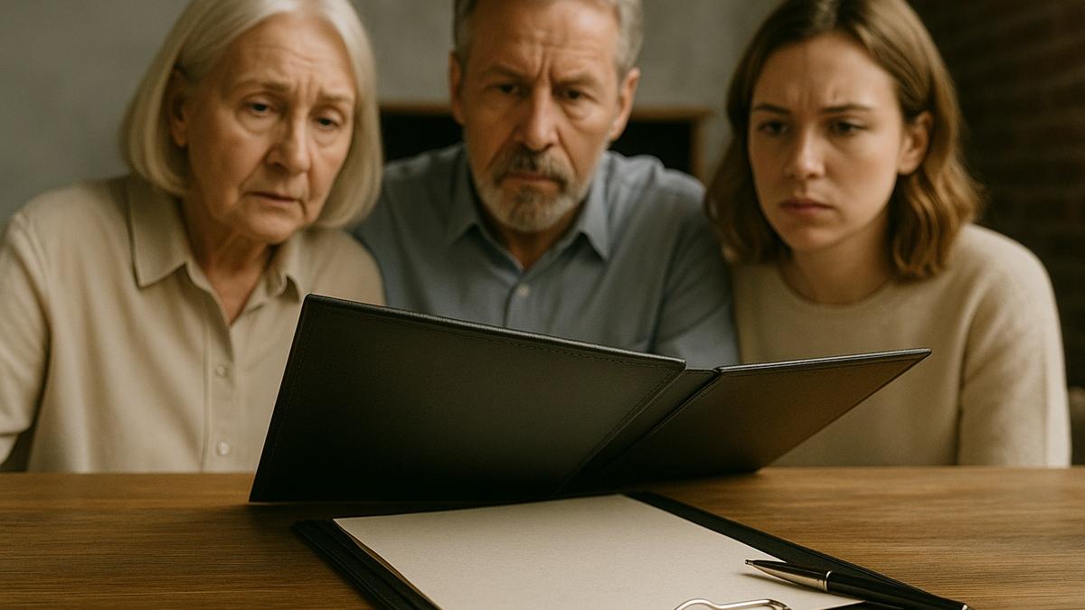 Наследство — документы в папке