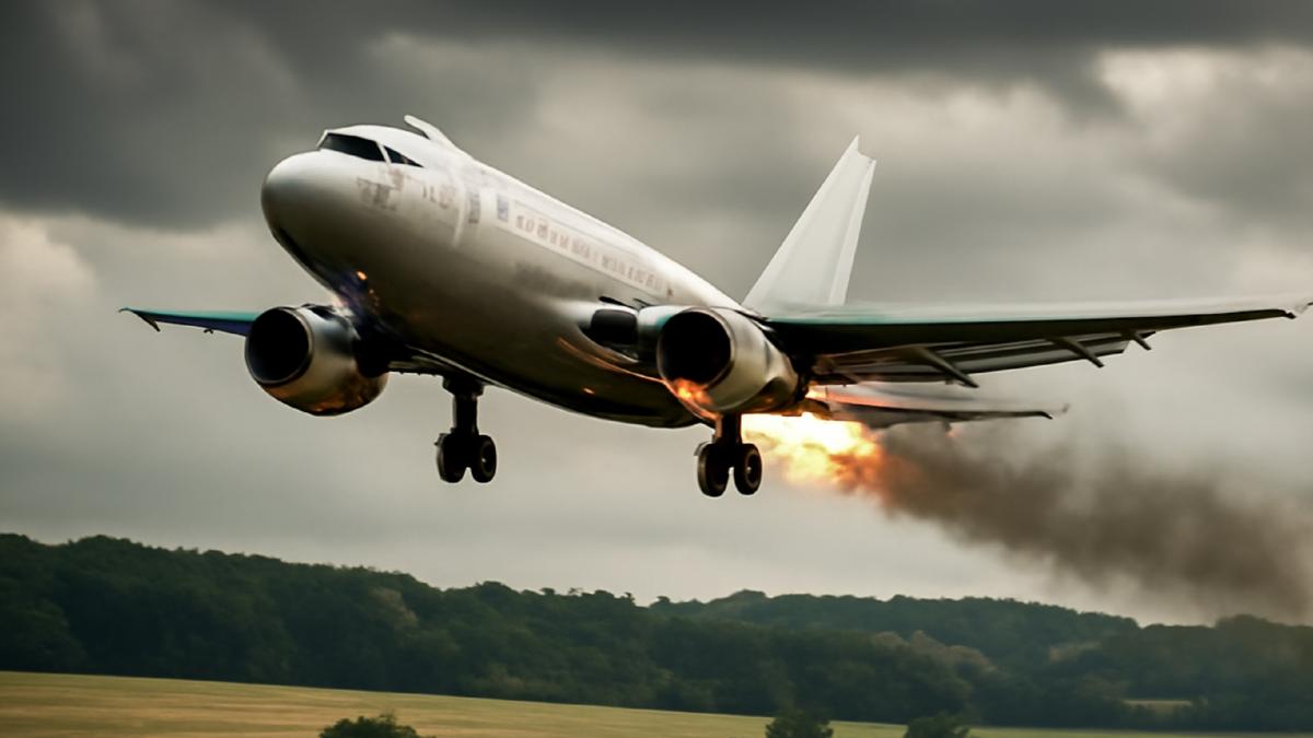 Аварийная посадка самолета