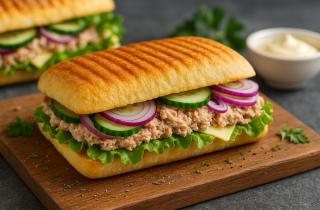 Попробуйте панини с копченой курицей и грушей — советует шеф-повар Белькович