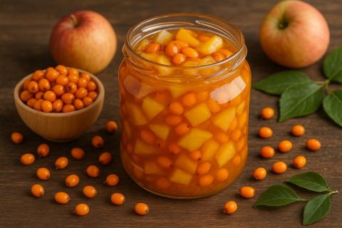 Историк русской кухни подчеркнул традицию приготовления варенья из облепихи и яблок осенью