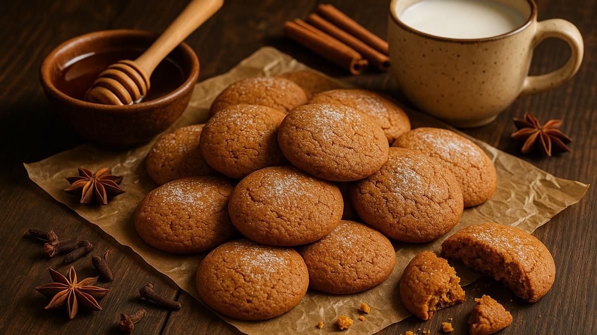 Медовое печенье с пряностями