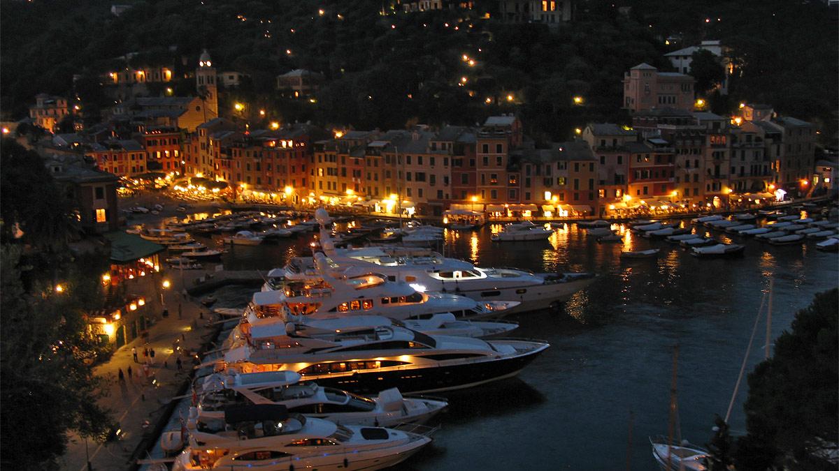 Portofino. Гавань. Вечер - panoramio Portofino. Гавань. Вечер - panoramio