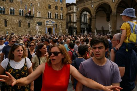 Рост турпотока в Европе вызвал митинги: туристов в ряде районов стало больше, чем местных