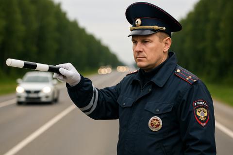 Ребёнок в опасности: мужчина пытался скрыться от ДПС