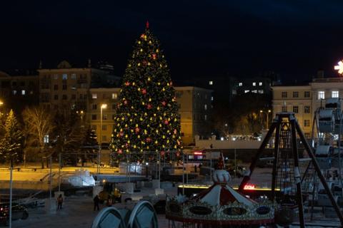 В новогоднюю ночь в Хабаровске ожидается до минус 25 градусов