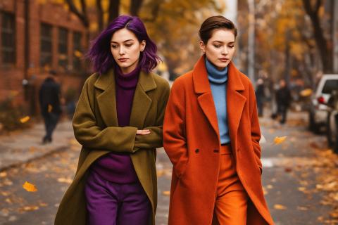 Vogue и AnOther назвали psychotone dressing ключевой тенденцией сезона 2025 года