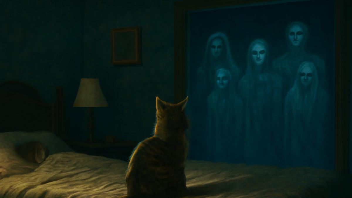 Кот и призраки