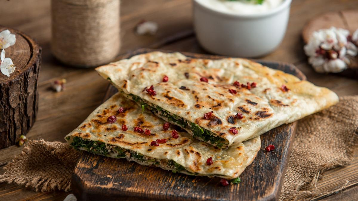 Лепешки с мясом