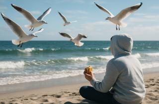 Чайки распространяют пластиковые отходы в Кольском заливе — Экосфера